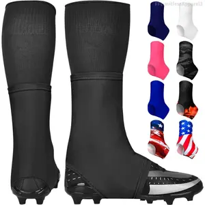 Spats Football Cleat Covers - Keep Your Laces Tied and Cleats Clean, Football Spats for Cleats, Perfect for Baseball, Soccer, Lacrosse, Hockey - Adult & Youth SizesFFLimitlessApparel3