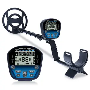 High Sensitivity Metal Detector, Four Color Options, LCD Display, Professional Underground Locator, Ideal for Outdoor Exploration
