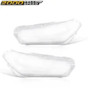 Clear Headlight Lens Cover Replacement Fit For 2018-2023 BMW X2 F39 Left+Right Pair