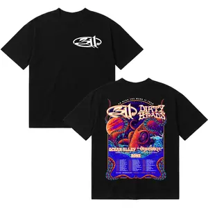 311 Dirty Heads Tour T-Shirt – Psychedelic Octopus Graphic Shirt, Two Sided Band Shirt, Concert Gift Men