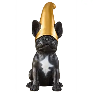 Frenchie Gnome - French Bulldog Statue for Indoor or Outdoor Decor - Original Frenchie Dog Gnome for Decor Aficionados
