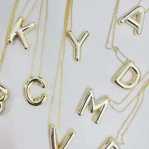 Iniciales para tu nombre resistente alAgua - Waterproof Initial Necklaces