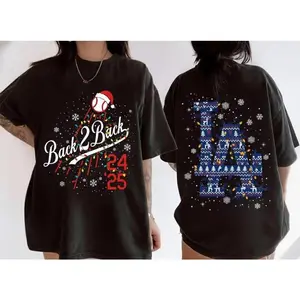 Back 2 Back Champions Comfort T Shirt, Sports vintage Shirt, Dodgers World Series 2024 2025 Back To Back Champions Shirt, Baseball Fan Gifts