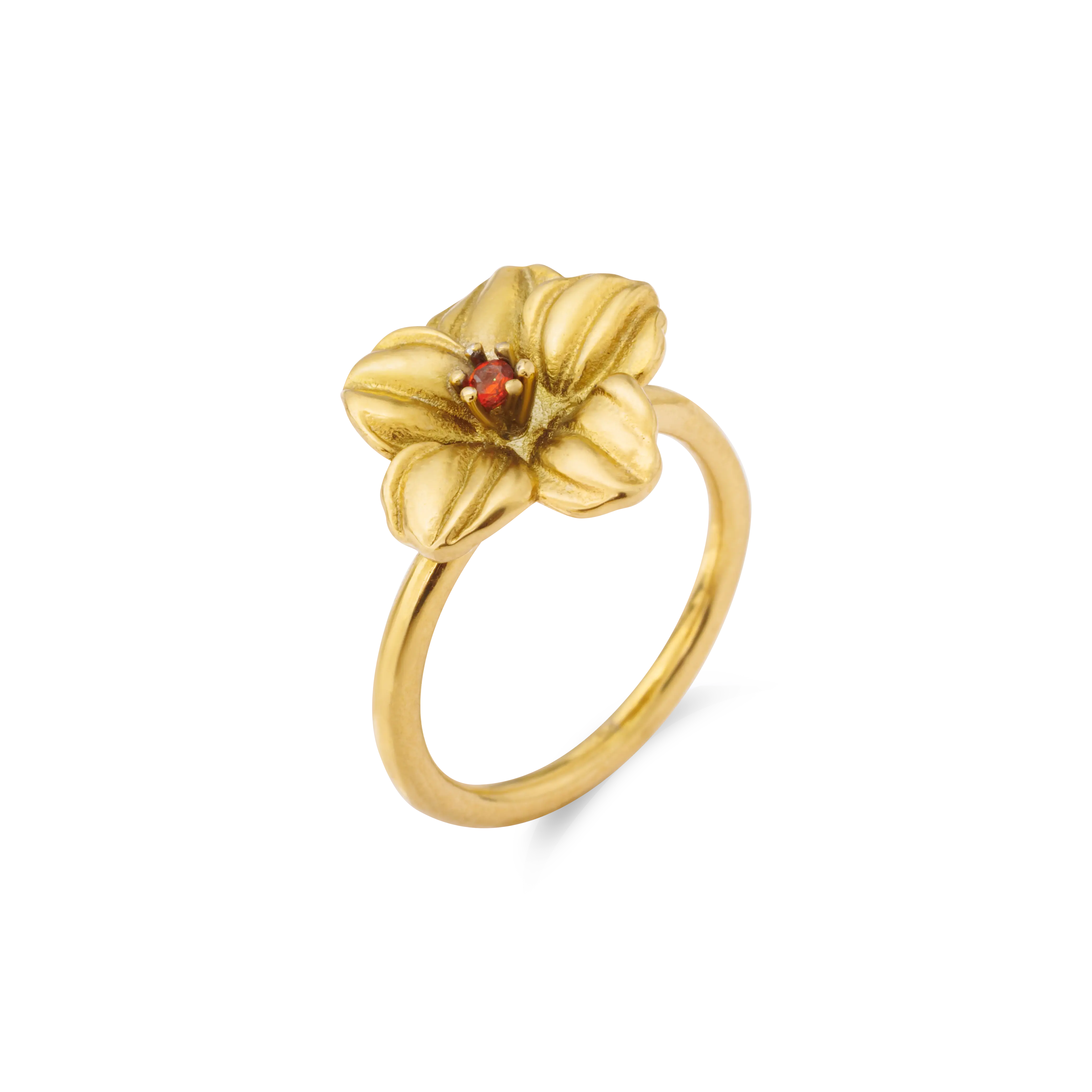 Nature's Alchemy Hibiscus Ring