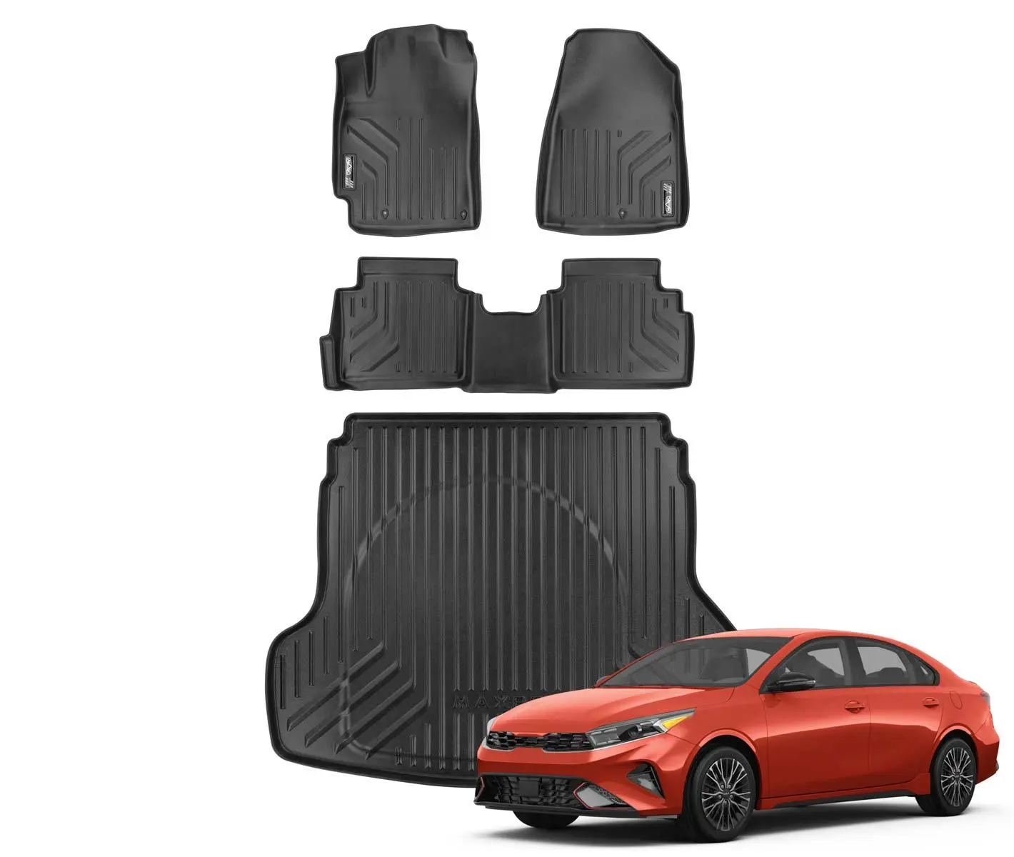 Premium Maxpro for 2019-2024 Kia Forte Floor Mats