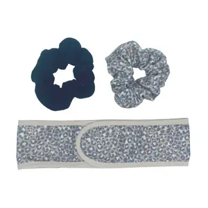 Microfiber Headband + Scrunchie Set - Jaguar