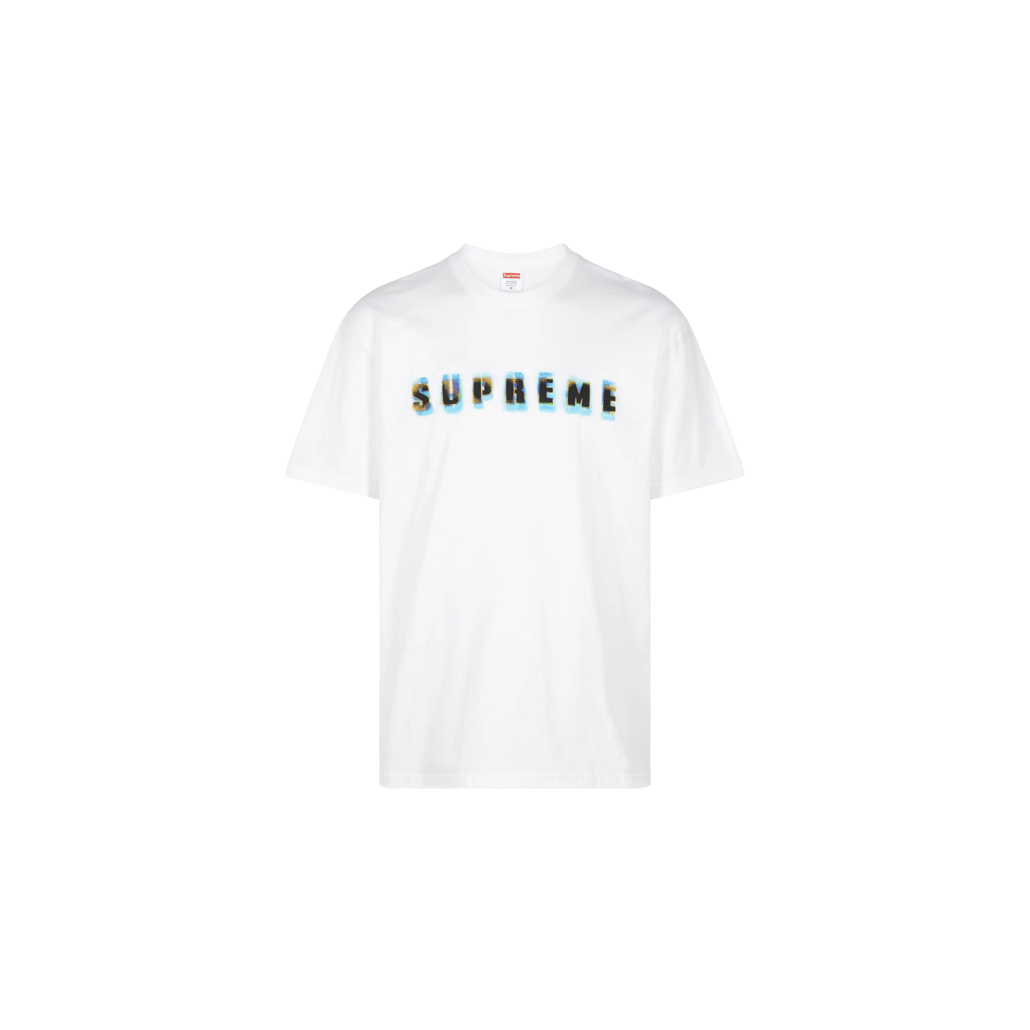 Stencil Tee "White" SU100145