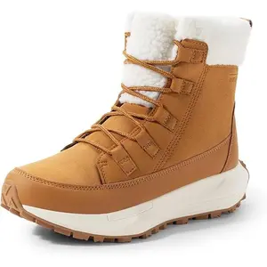Stylish and Warm Women's Winter Boots with Triple Insulation and Anti-Slip Design Girl Footwear Rubber Leather Comfort Decor Walking Shoes