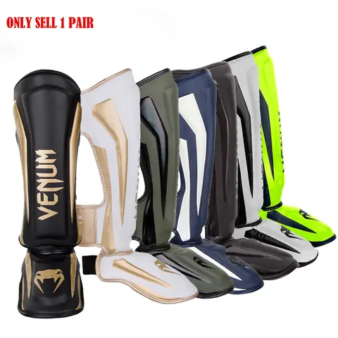 Thick Boxing Leg Guards Full Size XS S M L Xl, Men Women Training Shin Instep Protector, Gym Martial Arts Taekwondo Muay Thai boxing shin guards, Boxing Equipment For Training, Boxing Training Gear