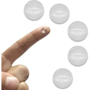 5PCS Optical Glass Lens Without Edge Dameter 4MM Flat-Convex Focusing LED Convex Lens (Φ4mm*H2.3*F3.0)
