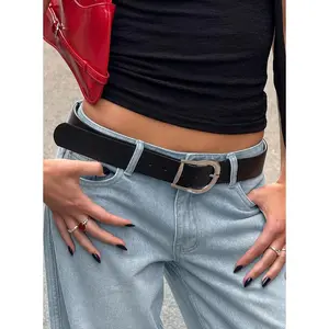 Breslin Belt Black / Silver