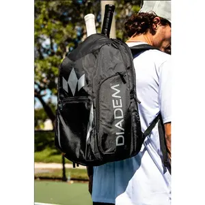 Diadem Tour V3 Pickleball Backpack – Fits 3 Paddles & Court Gear