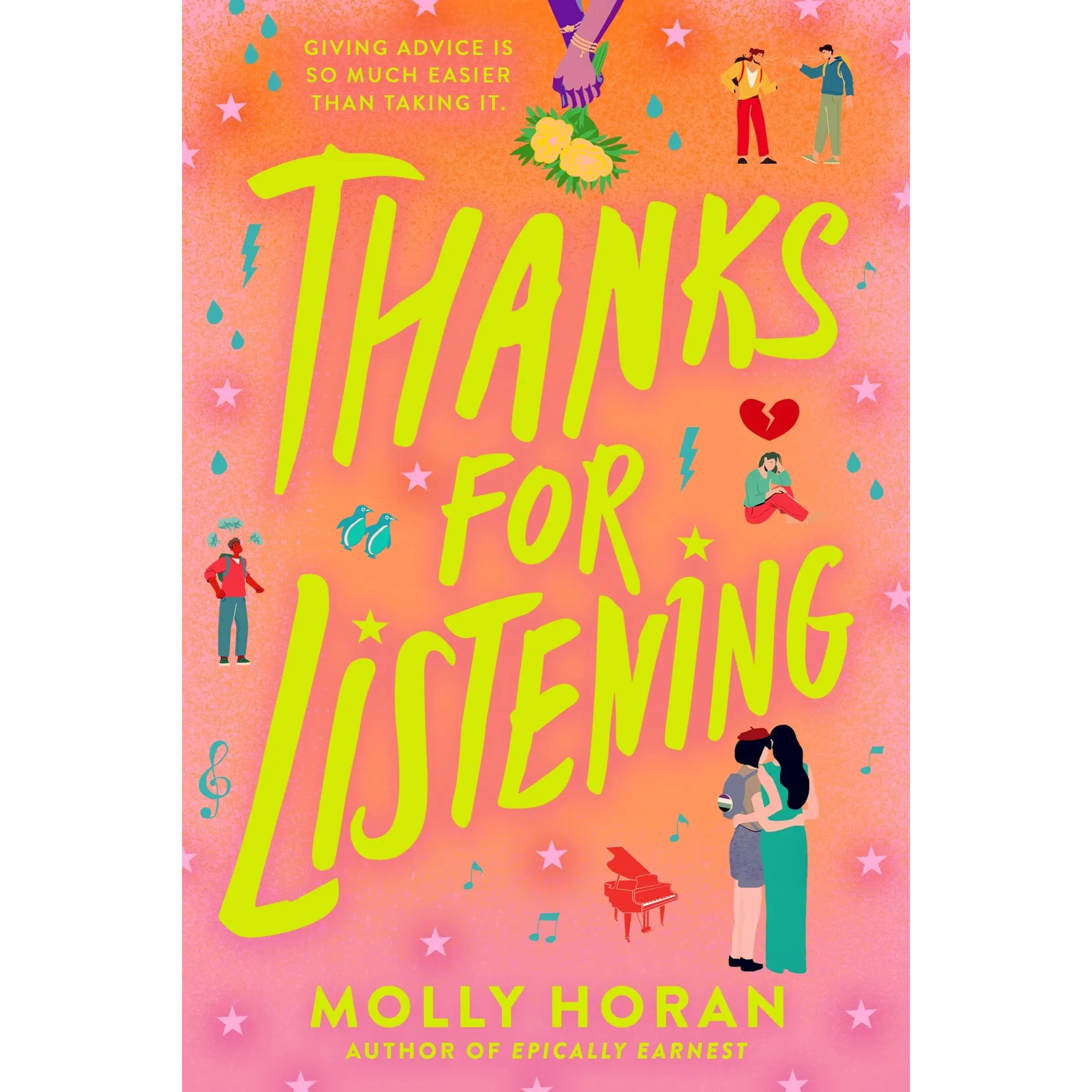 Thanks for Listening by Molly Horan [Hardback Book]