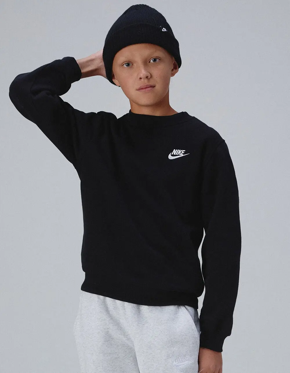 NIKE Sportswear Club Fleece Boys Crewneck Sweatshirt