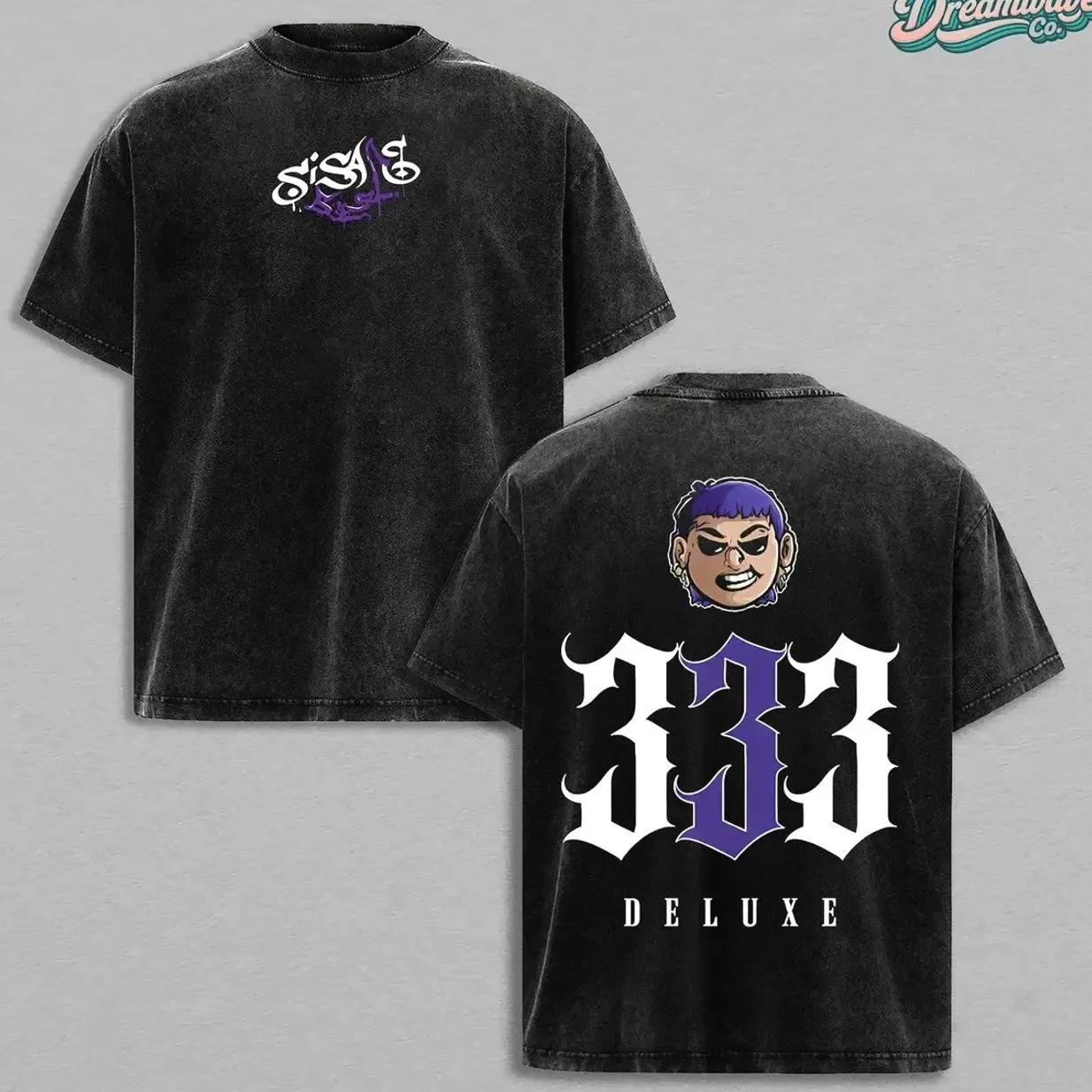 Rapper Blessd SI SABE Album Tour Graphics T-shirt Men Women Vintage High Street Fashion Unisex Casual Tee, Acid Washed Oversized Graphic Tee, Latin Rap Streetwear, Urban Aesthetic Tee, Soft Cotton Pump Cover, Gift for Hip Hop Fans MYN