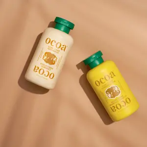OCOA Cleanse + Condition Duo - Cleanser & Conditioner for Moisture, Shampoo & Haircare with Avocado and Aloe Ingredients