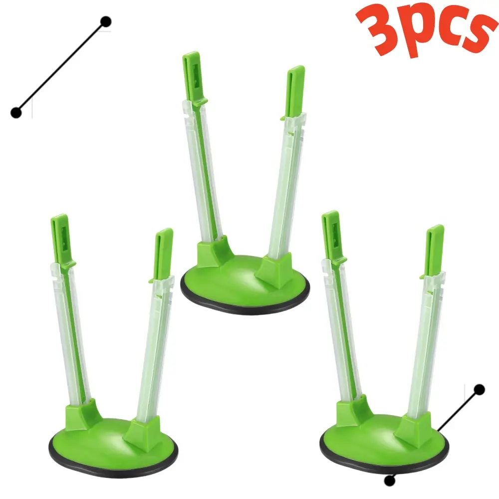 Bag rack - (3 packs), food storage bag clamp, Holder, for food preparation bags/plastic freezing bags/sealed bag brackets, meal planning/preparation bag brackets.