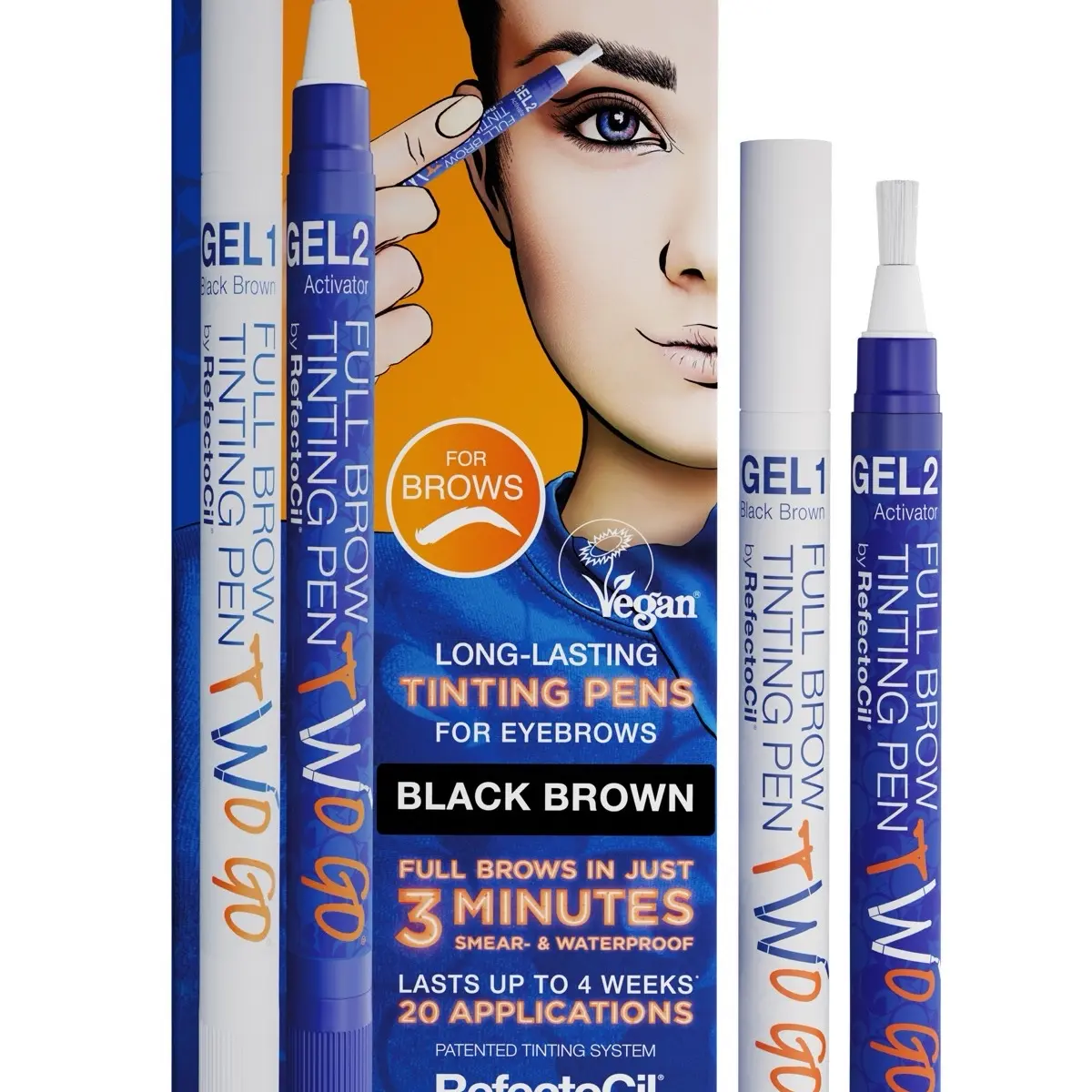TWO Go Brow Pen - Perfect for Precise Eyebrows