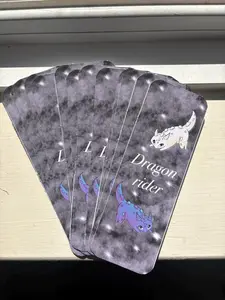 Cardstock Bookmarks with Multiple Designs