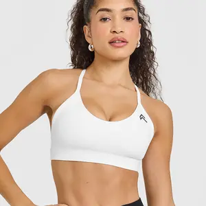 [With Logo]Oner Women's Spring Summer Sports Bra, Beautiful Back Shockproof Quick Dry Soft Fitness Running Camisole Yoga Wear