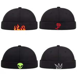 NEW HATS Multi style embroidery Beanie Hat Everyday Wear Keep Warm Durable Knitted Hat Hip Hop Skullcap Brimless Cap