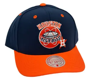 Mitchell & Ness Astros Cooperstown Snapback | baseball cap | snapback | adjustable | vintage | astros | mlb | cooperstown | navy | sports | classic | Trendy Hat 2026 | Streetwear Headwear | Fashion Cap | Summer Hat | Outdoor Cap | Sun Hat | Statement Hat