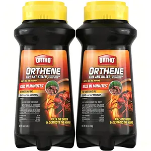 Ortho Orthene Fire Ant Killer1, Kills the Queen and Destroys Mounds, Begins Working in 60 minutes, 12 oz., 2-Pack Plant 01