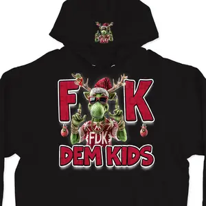 F Dem Kids - Reindeer Christmas Shirt, Unisex Heavy Cotton