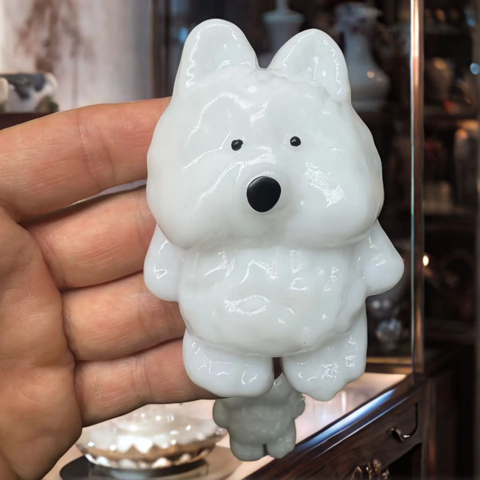 Cute Puppy Squishy Toy for Stress Relief Soft Elastic Slow Rebound Material Relaxing Fidget Toy for Kids and Adults Stress Relief Squishies
