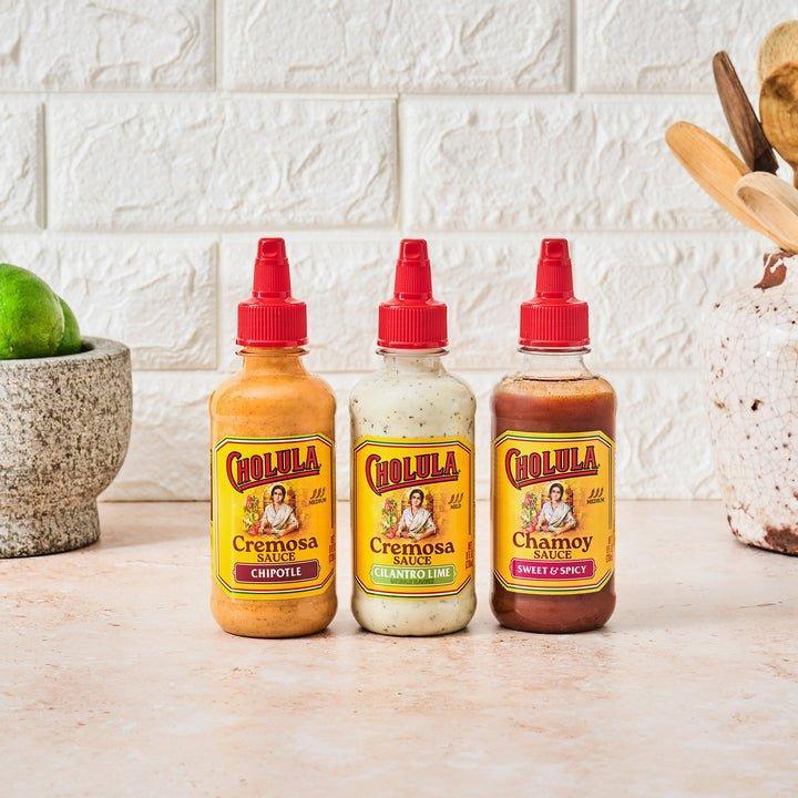 Cholula Cremosa & Chamoy Variety Pack, 3ct