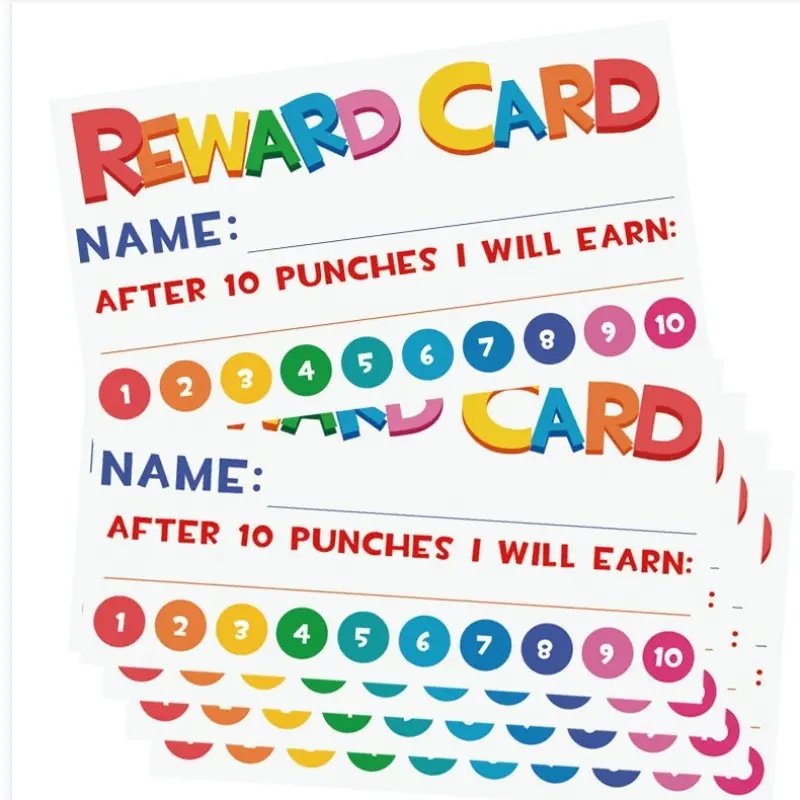 50 Reward Incentive Cards, Cardstock Motivational Stickers with Motivational Messages, Encouragement and Variety of Designs for Teachers & Parents, Perfect for Classroom Management & Positive Reinforcement