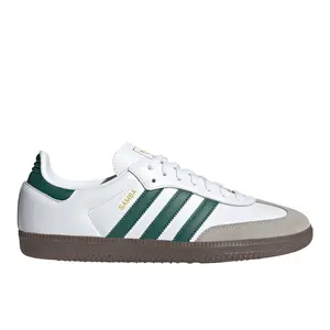 adidas Mens Samba Og Lace Up Sneakers Shoes Casual - White adidas Mens Samba Og Lace Up Sneakers Shoes Casual - White