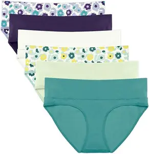 6 Packs Maternity Underwear | Pregnancy Postpartum Panties | Foldable Briefs Under the Bump