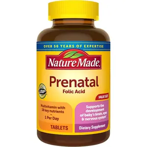 Nature Made Prenatal Multivitamin with Folic Acid 250 Tablets