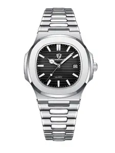 Swiss Brand New Waterproof Ultra-Thin Men's Watch Calendar Quartz Fashion High-End Party Gift Valentine's Day