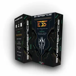 GAMMA 3Versince ES5 - X-Pro Wide Black Diamond DLC with Black Diamond Shallow Tooth 2.0, "The One" DLC Cutter Blade Set