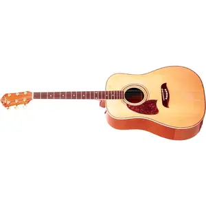 Oscar Schmidt  Dreadnought Acoustic Guitar, Left Natural
