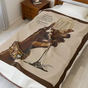 Elegant Velveteen Plush Blanket