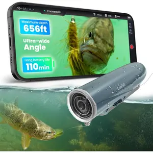 CanFish Fishing CamX Fishing Finders Camera,  1080P &136?Ultra-Wide-Angle,656FT ROV  Motion Sensing Segmented Intelligent Recording Camera