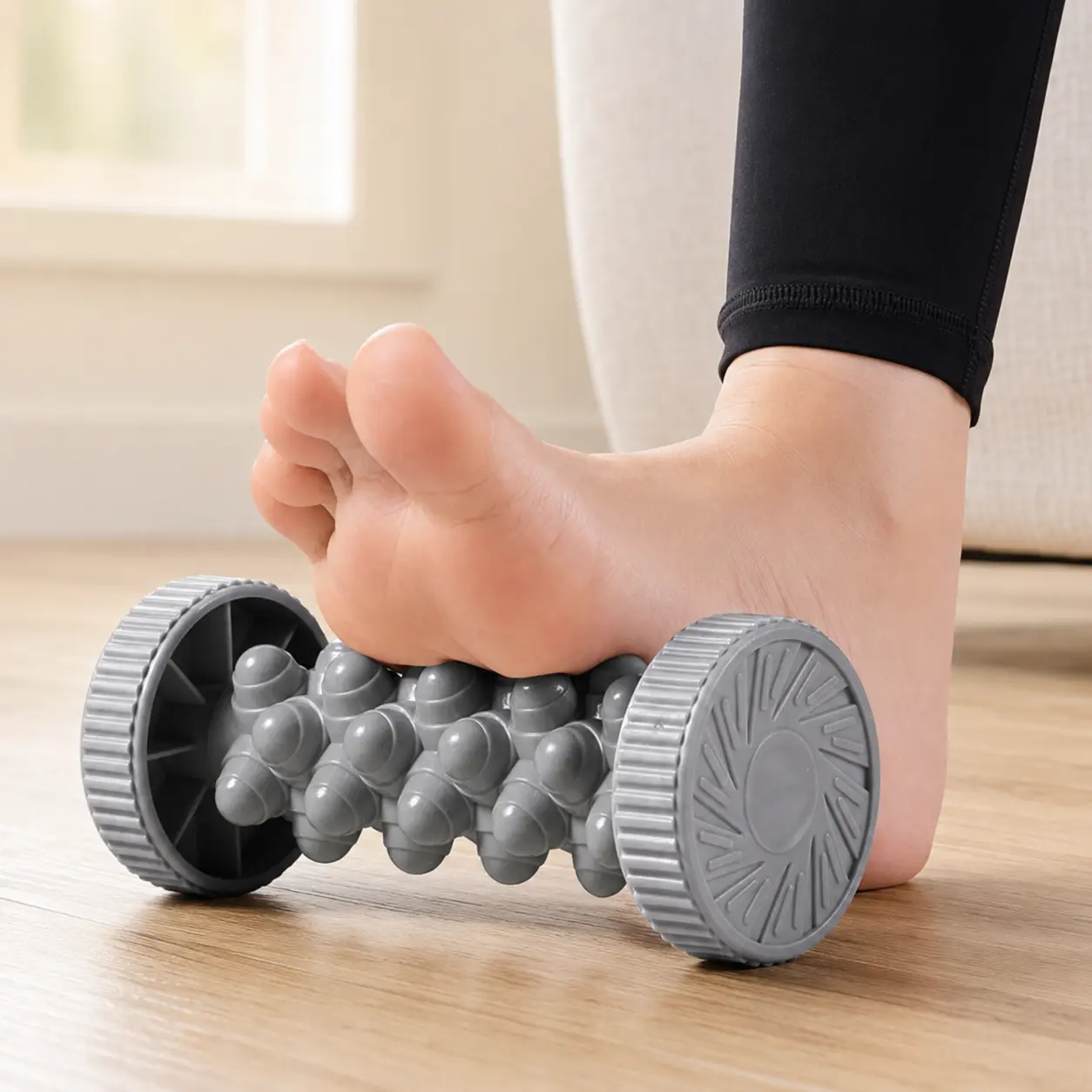 Foot Massage Roller for Pain Relief - Deep Muscle Foot Roller for Plantar Fasciitis, Heel Spurs & Arch Pain, Portable Massage Tool for Home Gym & Office, Mothers Day Gift Body Care