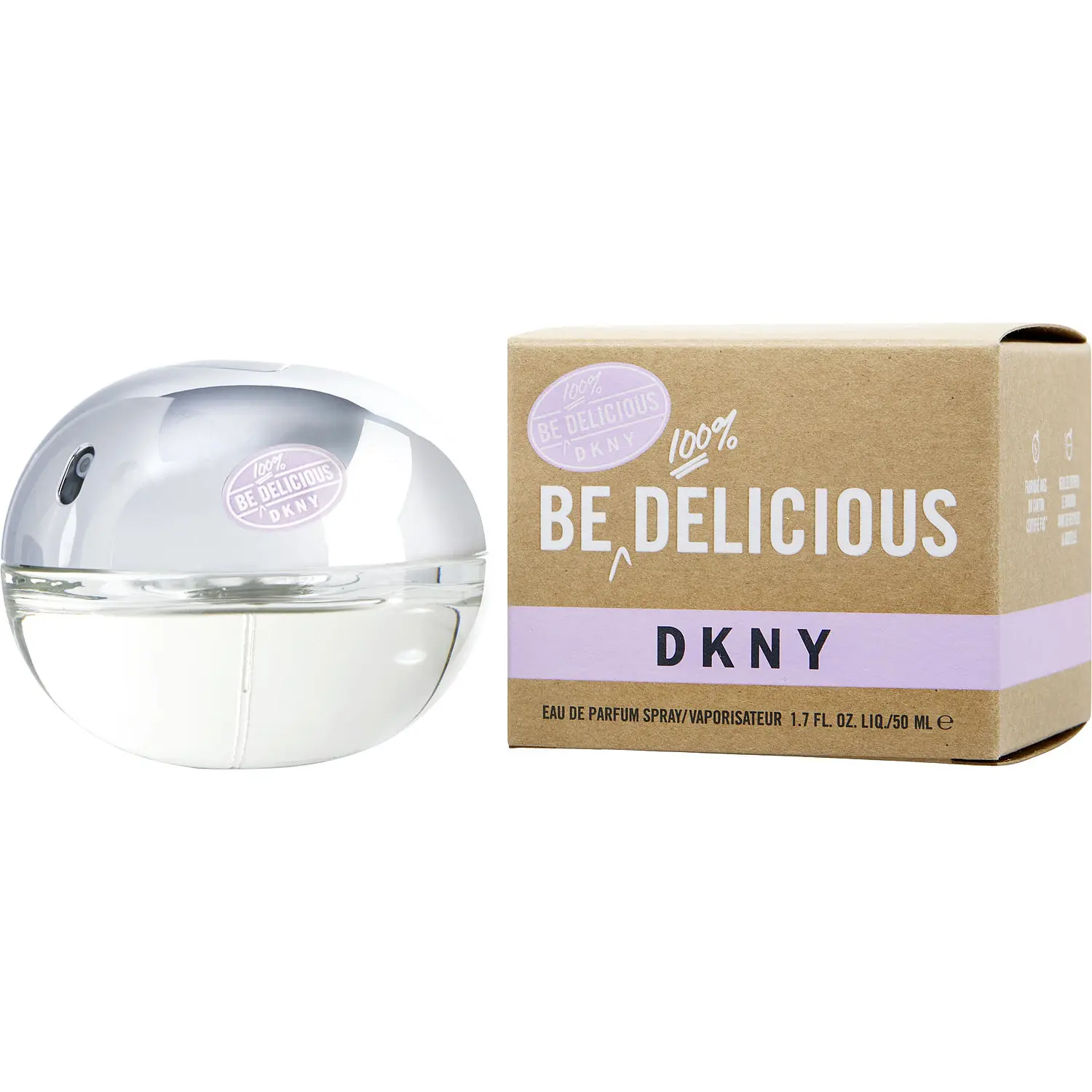 DKNY Be 100% Delicious Eau De Parfum for Women by Donna Karan