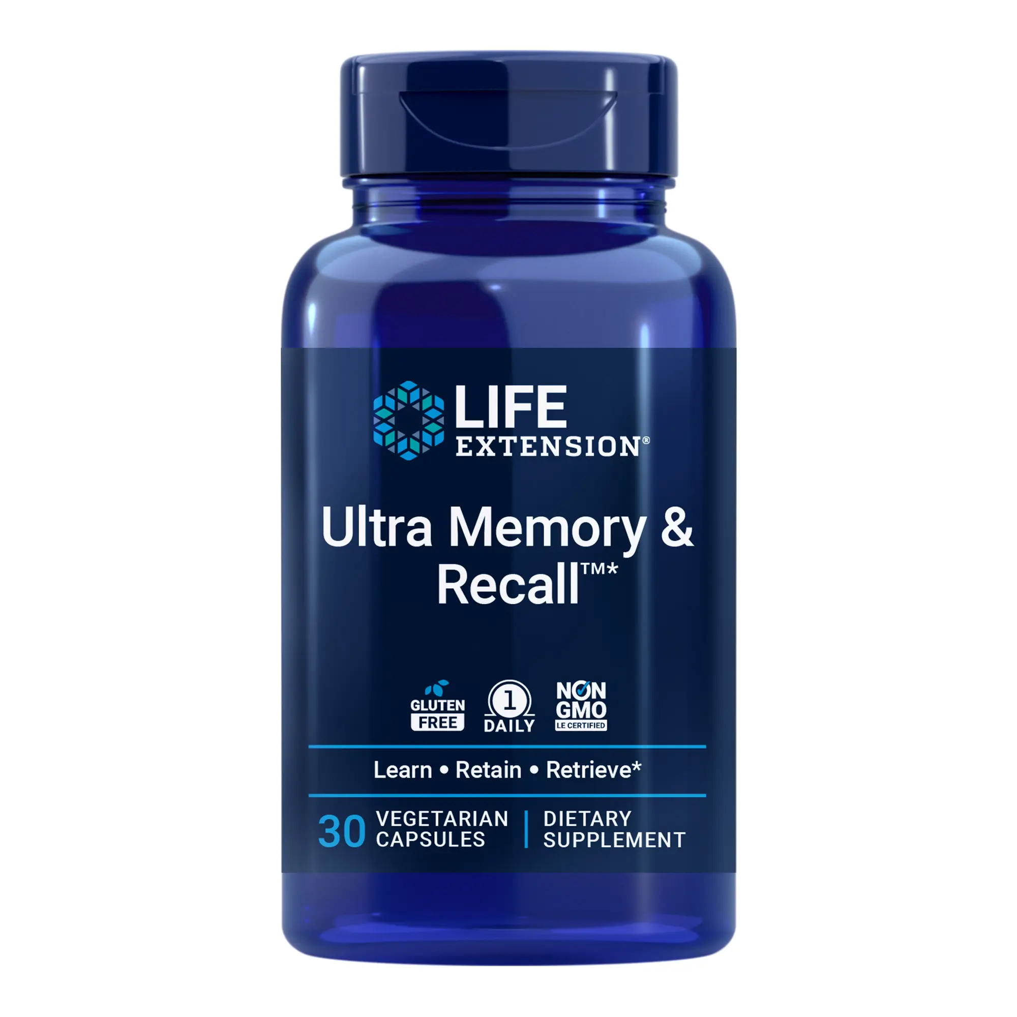 Life Extension Ultra Memory & Recall™ 30 Vegetarian Capsules Life Extension Ultra Memory & Recall™ 30 Vegetarian Capsules