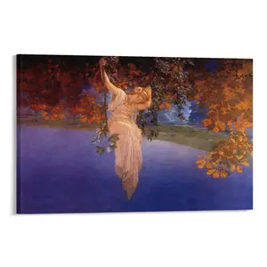Maxfield Parrish Poster 19 Canvas Poster Bedroom Decor Sports Landscape Office Room Decor Gift Frames Ornaments Wall Artistic