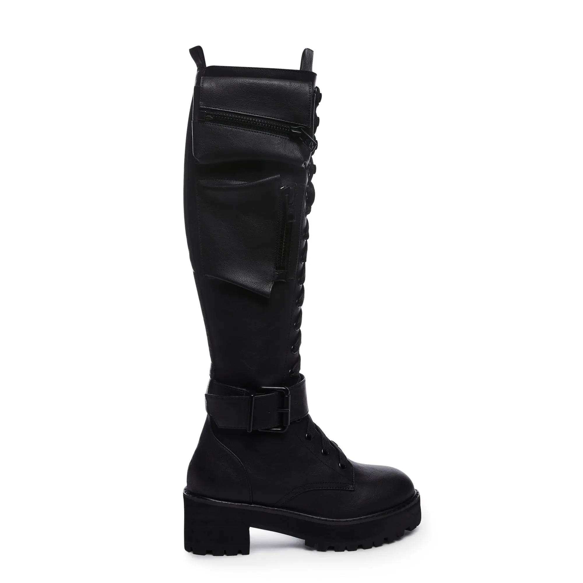 Obsidian Pocket Combat Boots Obsidian Pocket Combat Boots