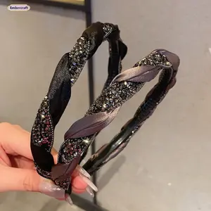 Twisted Knot Headband for Women, Non Slip Toothed Grip Hair Headband, Stylish Fashion Hair Accessory for Daily Wear, Makeup, Workout and Hair Styling