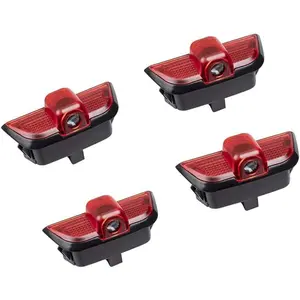 Led Door Logo Light Ground Courtesy Door Light Projector Compatible with C Class W204 C200 2008-2013 C230 C280 2008 C260 C300 2010-2013  Shadow Light 4 count