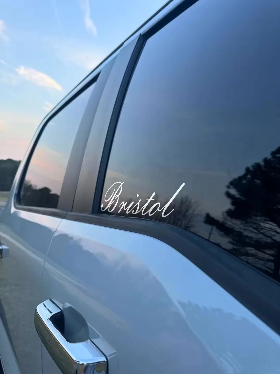 Passenger Window Name Automobile Decals, Car Truck Decal, Sticker, Vehicle Accessories, Truck Accessories