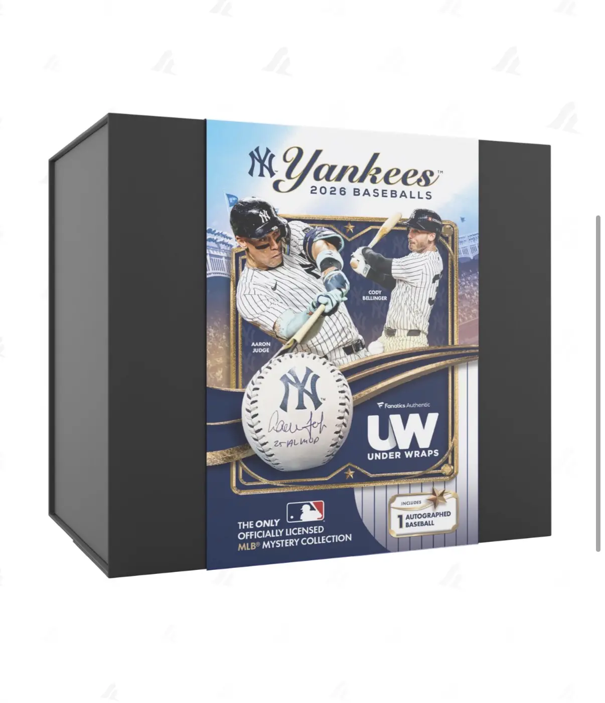 (Dome) 1 Autographed Yankees Single Baseball - 2026 Fanatics Under Wraps Yankees Autographed Baseball Dome.