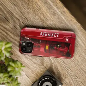 Tractor Farmall H Red Phone Case HG Tractor Phone Cover