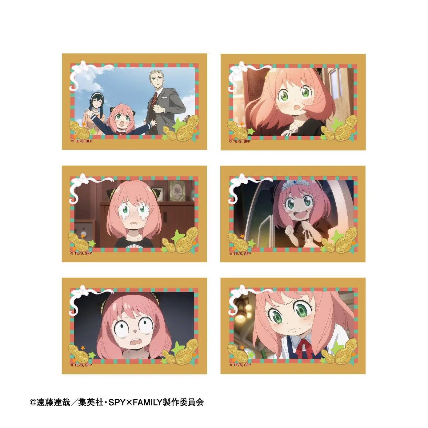 "SPY x FAMILY" Best Scene Can Badge Collection Anya